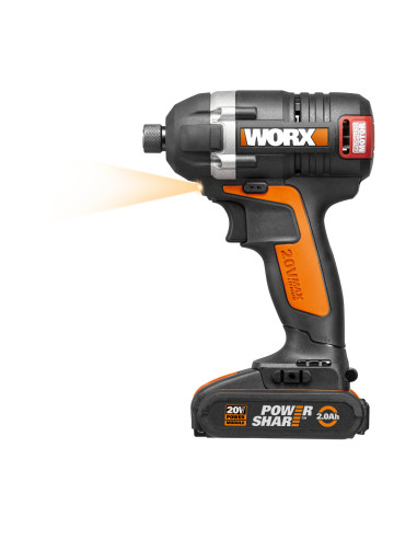 Worx WX292 - Atornillador de Impacto...