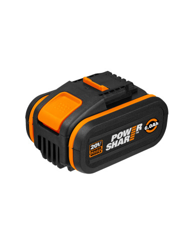 Worx WA3641 - Batería 20V 6Ah POWERSHARE