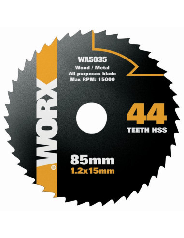Worx WA5035 - Disco multiusos HSS...