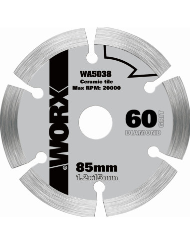 Worx WA5038 - Disco diamante Worxsaw...