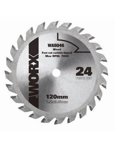 Worx WA5046 - Disco de corte madera...