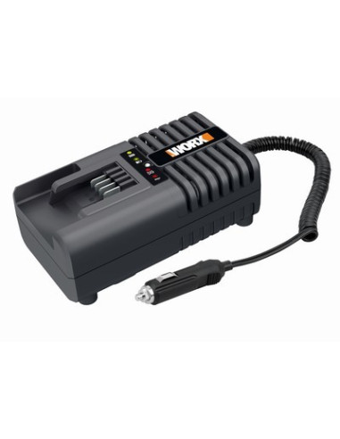 Worx WA3765 - Cargador de coche 20V