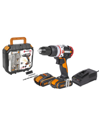 Worx WX354 - Taladro percutor...