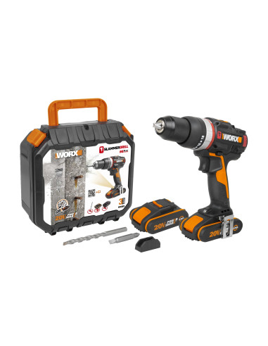 Worx WX-JCR - Taladro percutor...