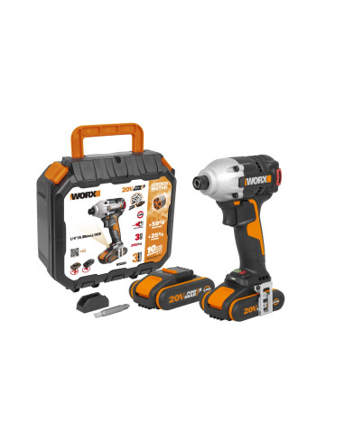 Worx WX261 - Atornillador Impacto...