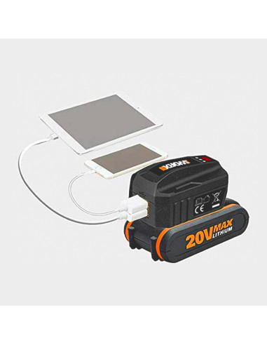 Worx WA4009 - Powerbank para baterías...