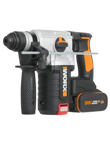 Worx WX380 - Martillo 4F Brushless...