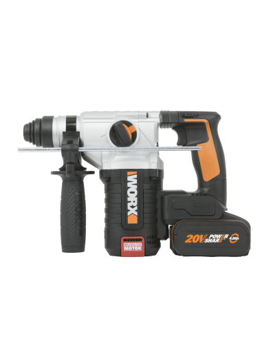 Worx WX380 - Martillo 4F Brushless...