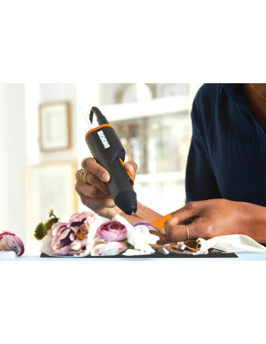 Worx WX746.9 - Pistola de silicona...