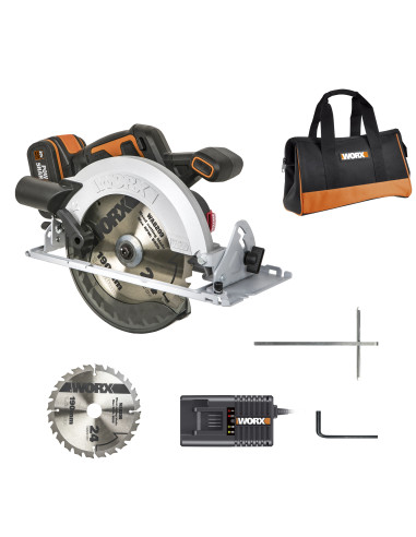 Worx WX520 - Sierra circular 185mm BL...