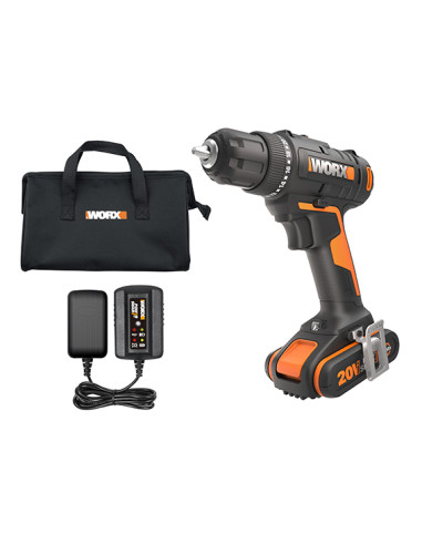 Worx WX100 - Taladro atornillador 20V...