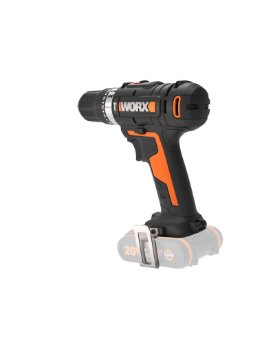 Worx WX370.9 - Taladro Percutor 20V...