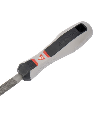 Lima mecánico mediacaña con mango...